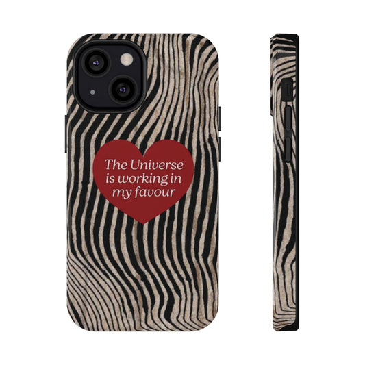 Universe Is in My Favour Phone Case — Lucky Girl Series