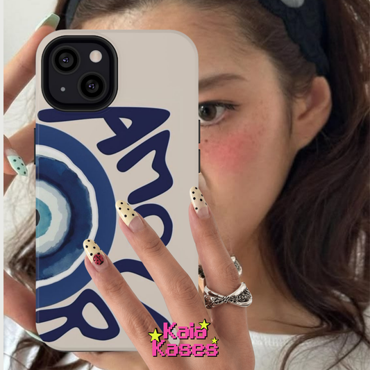 Evil Eye Amour Phone Case — Lucky Girl Series