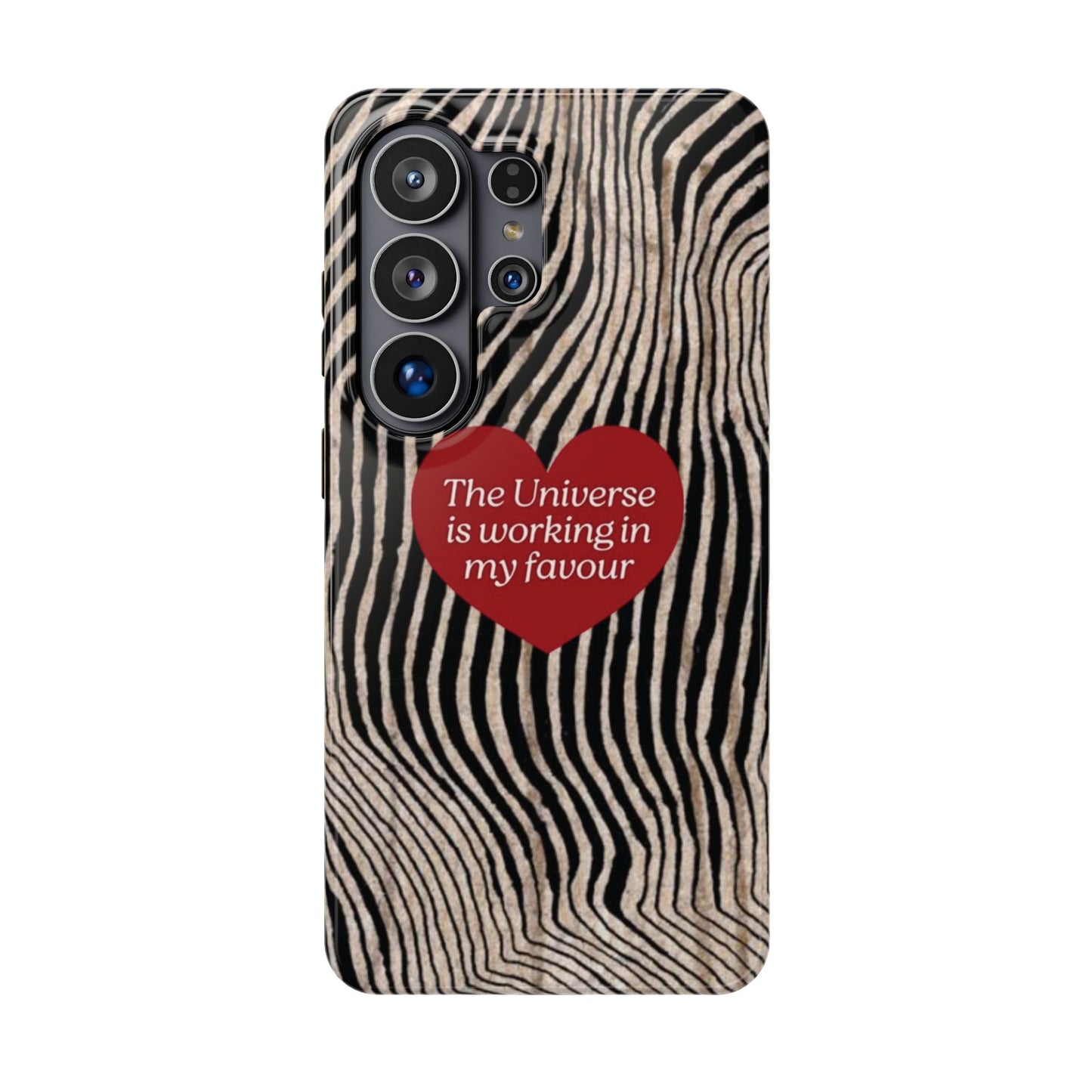 Universe Is in My Favour Phone Case — Lucky Girl Series