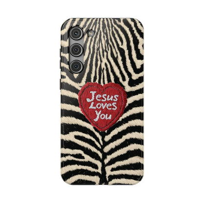Jesus Loves You Phone Case — Lucky Girl Series