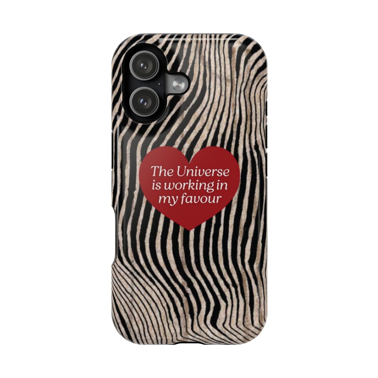 Universe Is in My Favour Phone Case — Lucky Girl Series