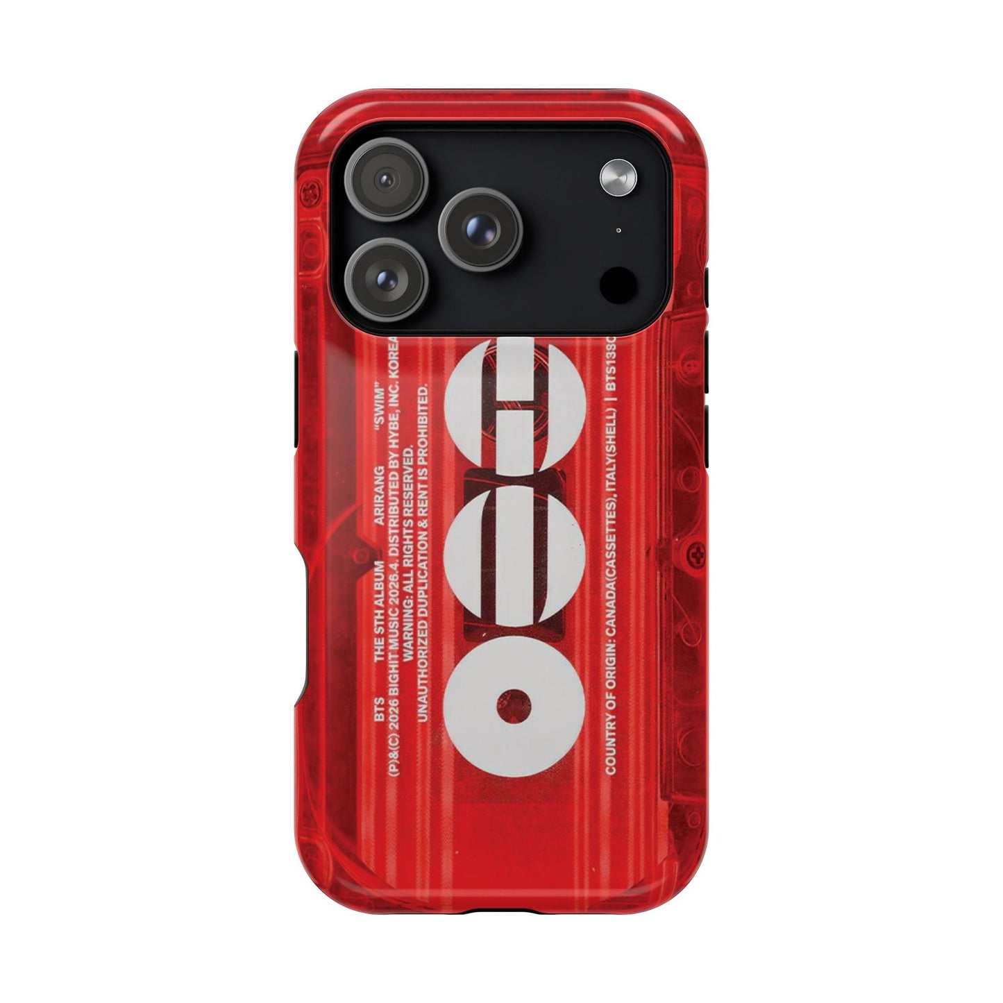 BTS Red Arirang Phone Case