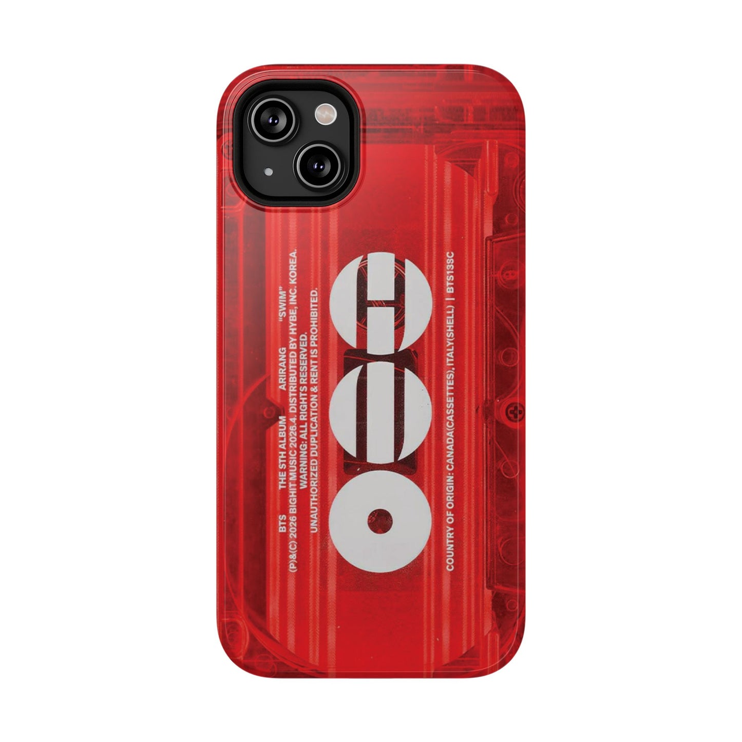 BTS Red Arirang Phone Case