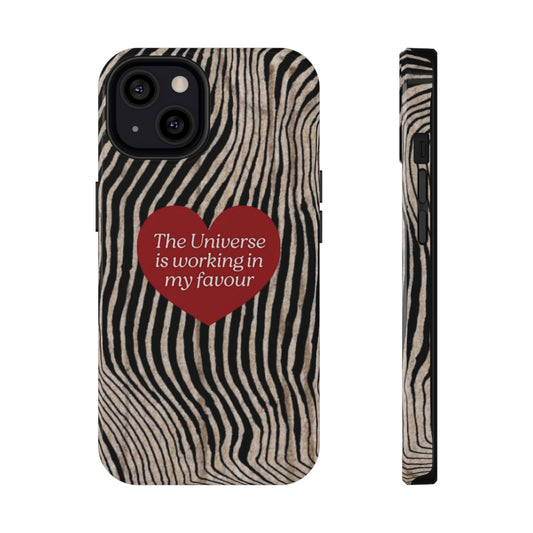 Universe Is in My Favour Phone Case — Lucky Girl Series