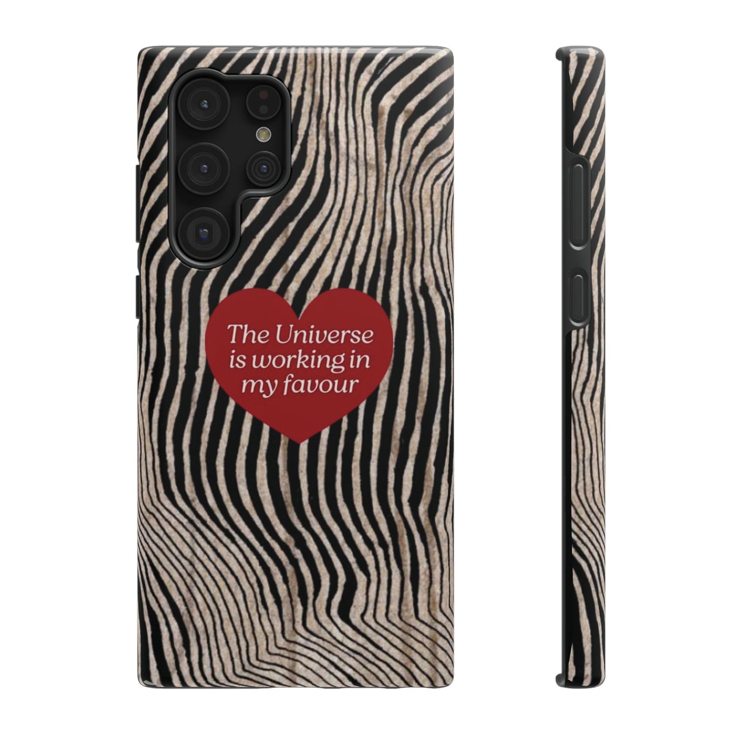 Universe Is in My Favour Phone Case — Lucky Girl Series
