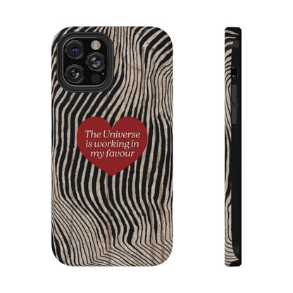 Universe Is in My Favour Phone Case — Lucky Girl Series