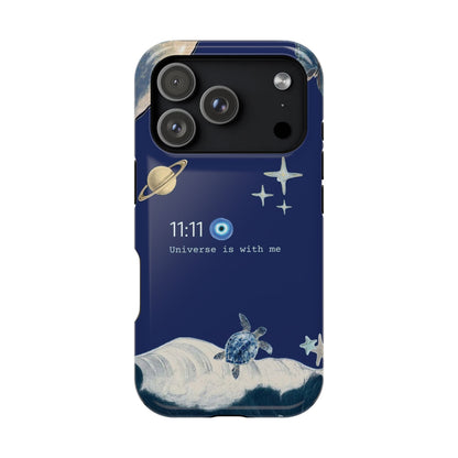 11:11 Universe With Me Phone Case —  Lucky Girl Series
