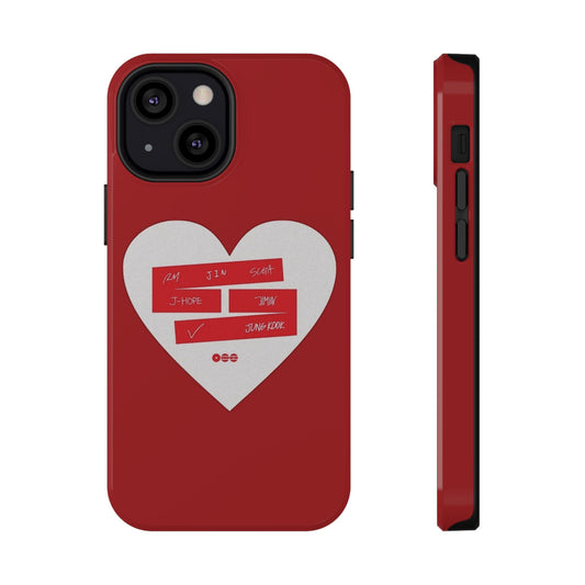 BTS Heart Signature Phone Case