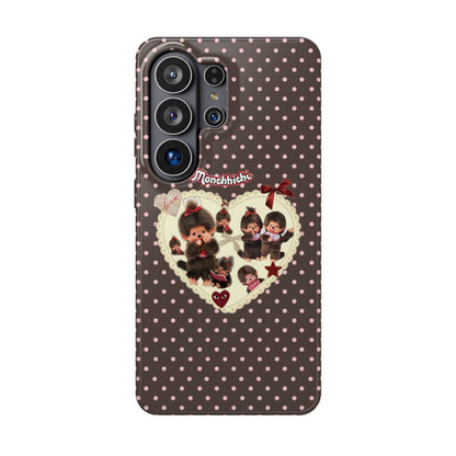 Polka Dot Teddy Monchichi Phone Case