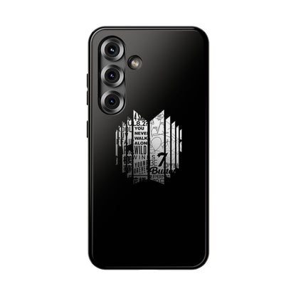 BTS Black Y2K Phone Case