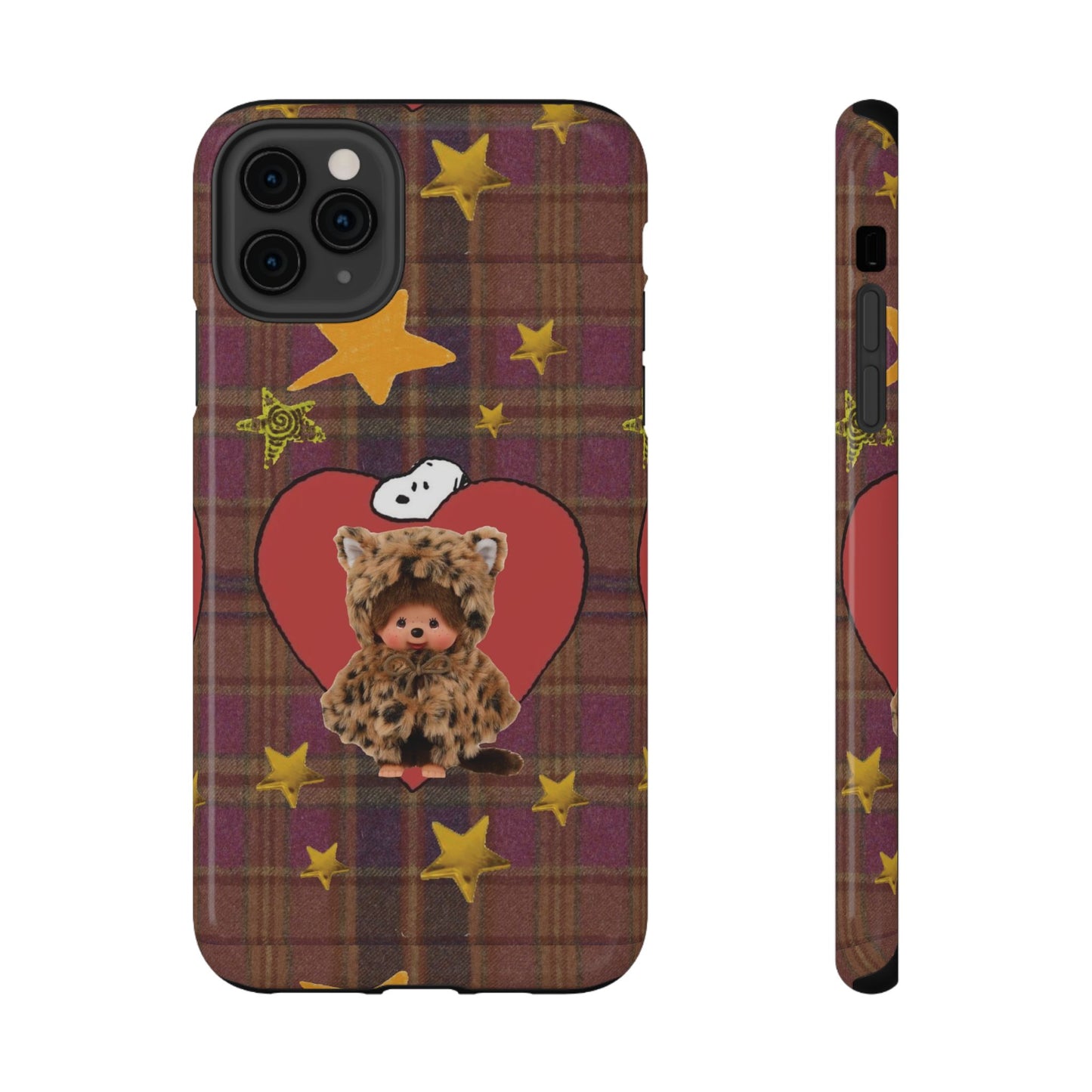 Teddy Polka Dot Monchhichi Phone Case