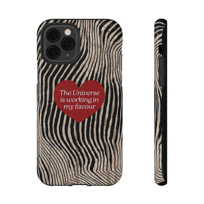 Universe Is in My Favour Phone Case — Lucky Girl Series