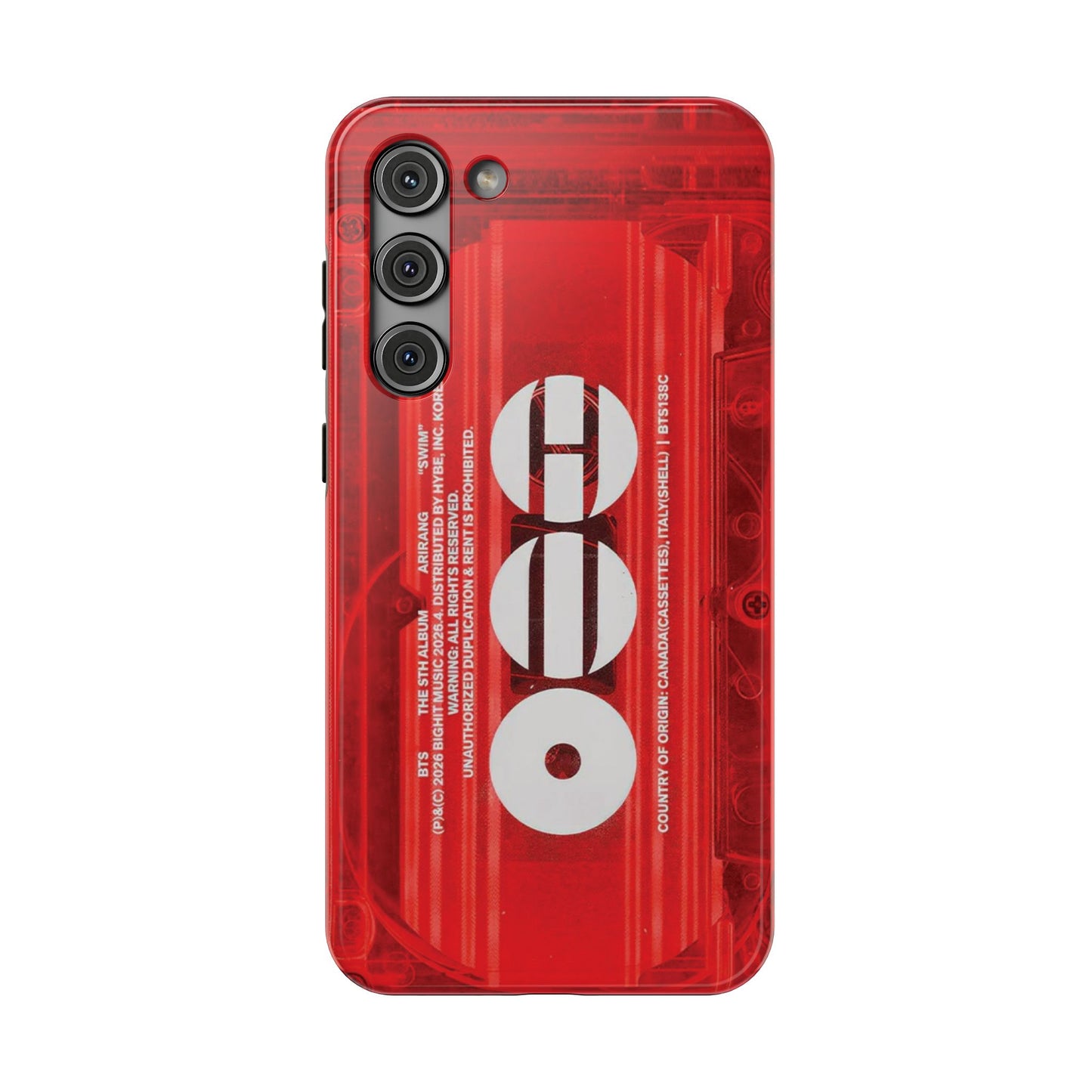 BTS Red Arirang Phone Case