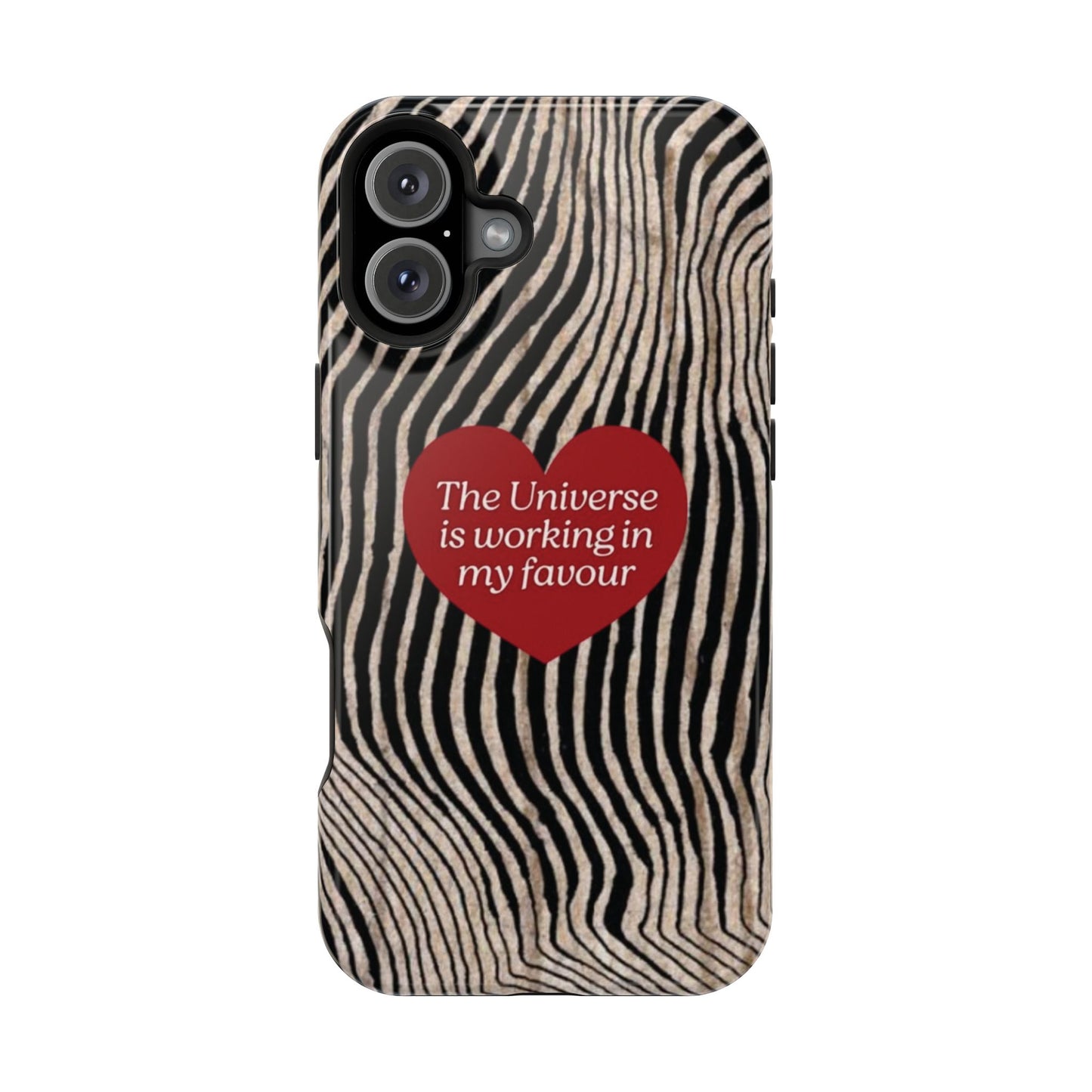 Universe Is in My Favour Phone Case — Lucky Girl Series