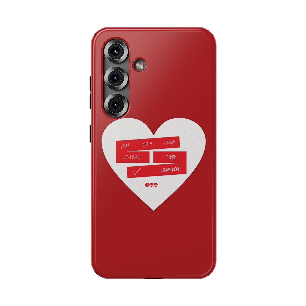 BTS Heart Signature Phone Case