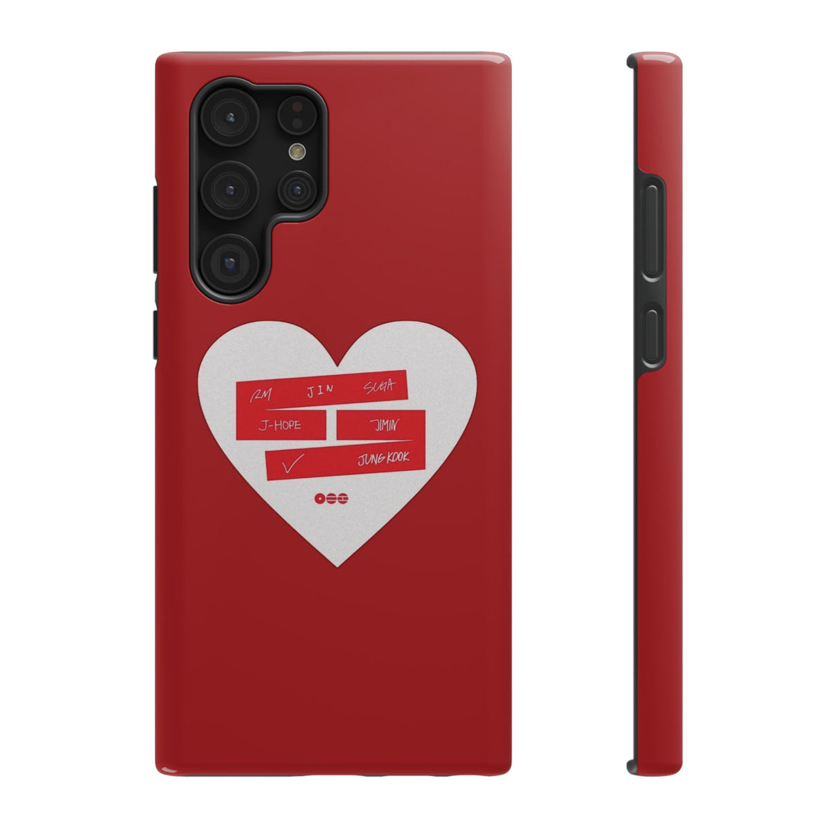 BTS Heart Signature Phone Case