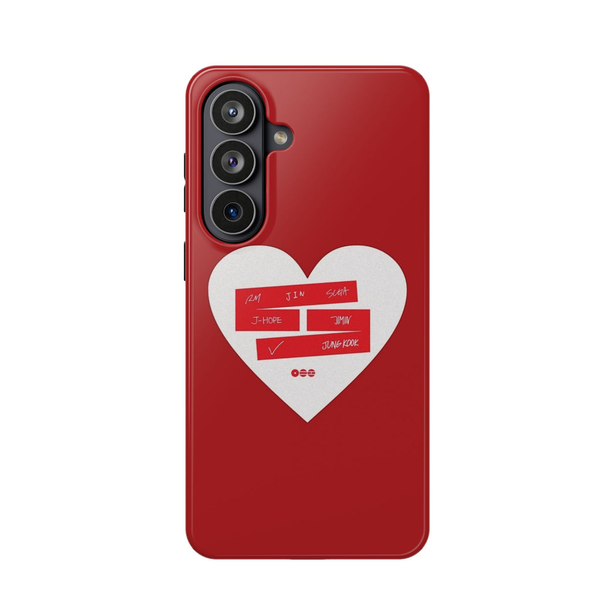 BTS Heart Signature Phone Case