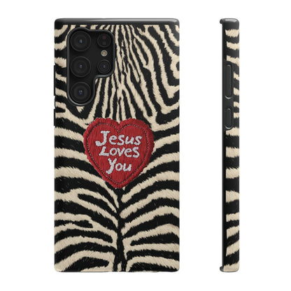 Jesus Loves You Phone Case — Lucky Girl Series