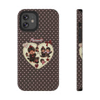 Polka Dot Teddy Monchichi Phone Case