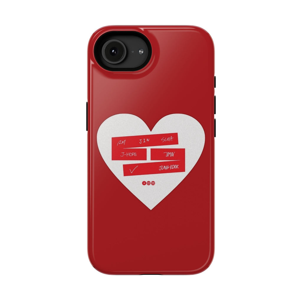 BTS Heart Signature Phone Case