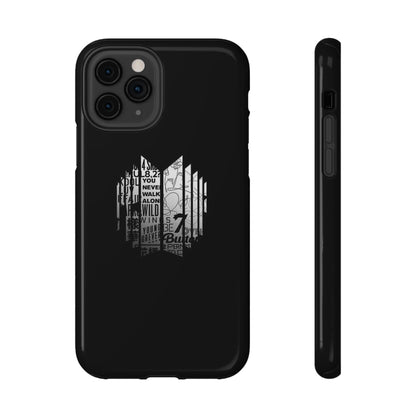 BTS Black Y2K Phone Case