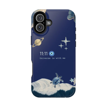 11:11 Universe With Me Phone Case —  Lucky Girl Series