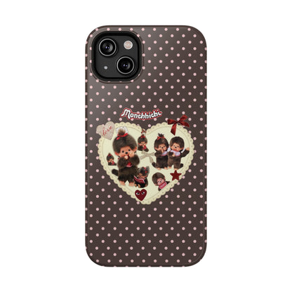 Polka Dot Teddy Monchichi Phone Case