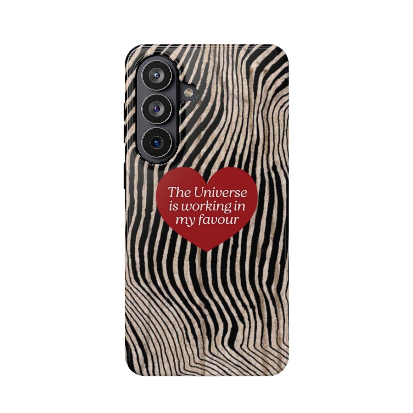 Universe Is in My Favour Phone Case — Lucky Girl Series