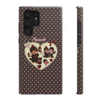 Polka Dot Teddy Monchichi Phone Case