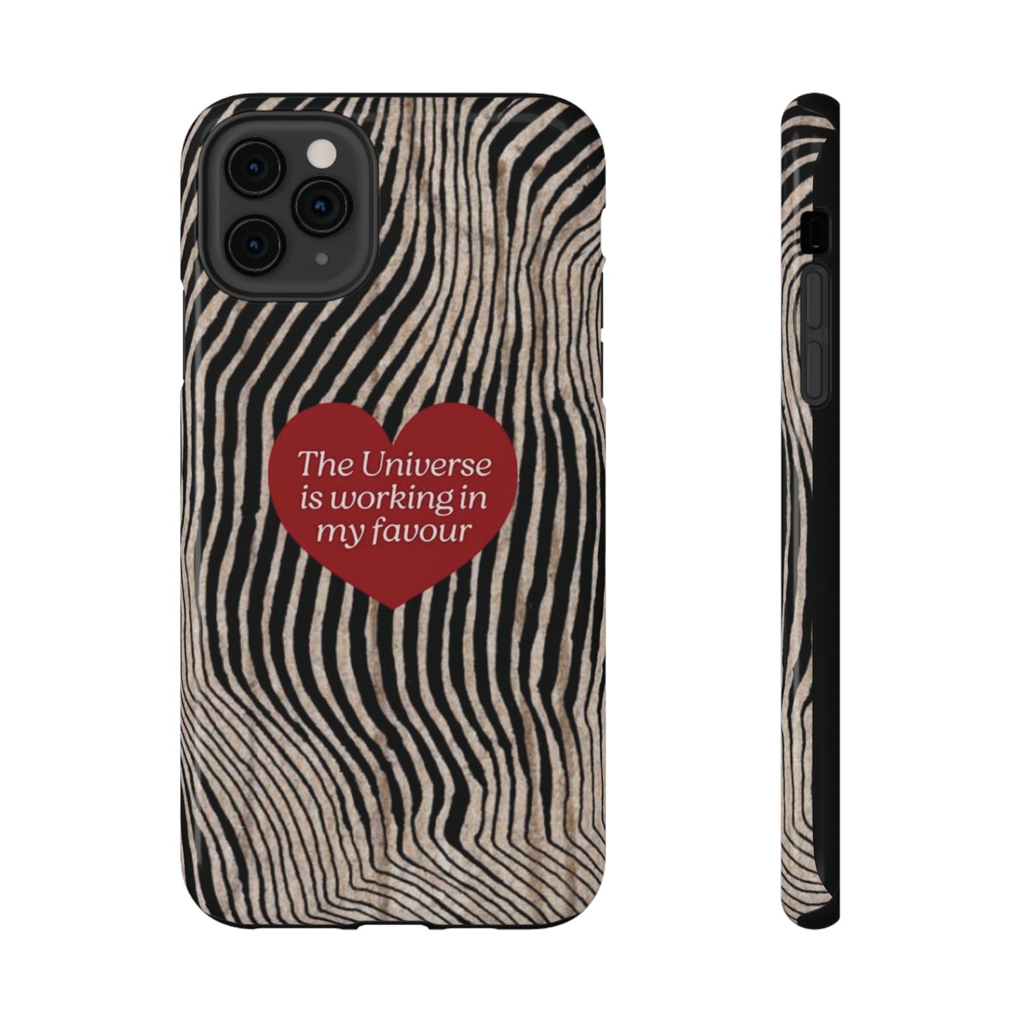 Universe Is in My Favour Phone Case — Lucky Girl Series