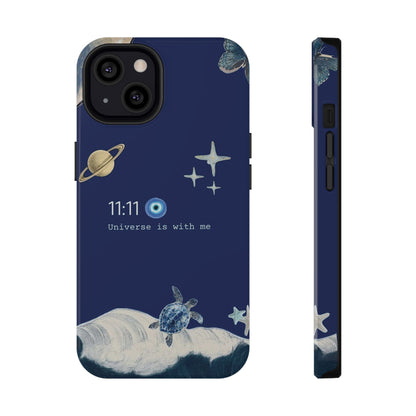 11:11 Universe With Me Phone Case —  Lucky Girl Series