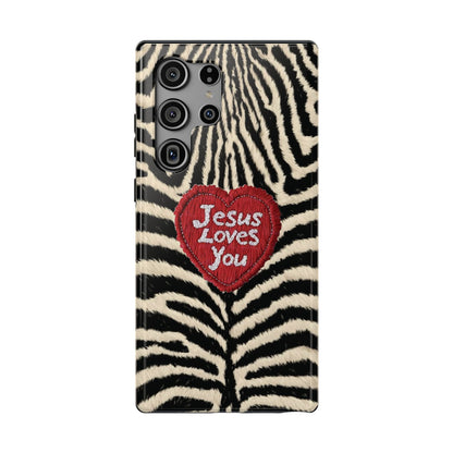 Jesus Loves You Phone Case — Lucky Girl Series