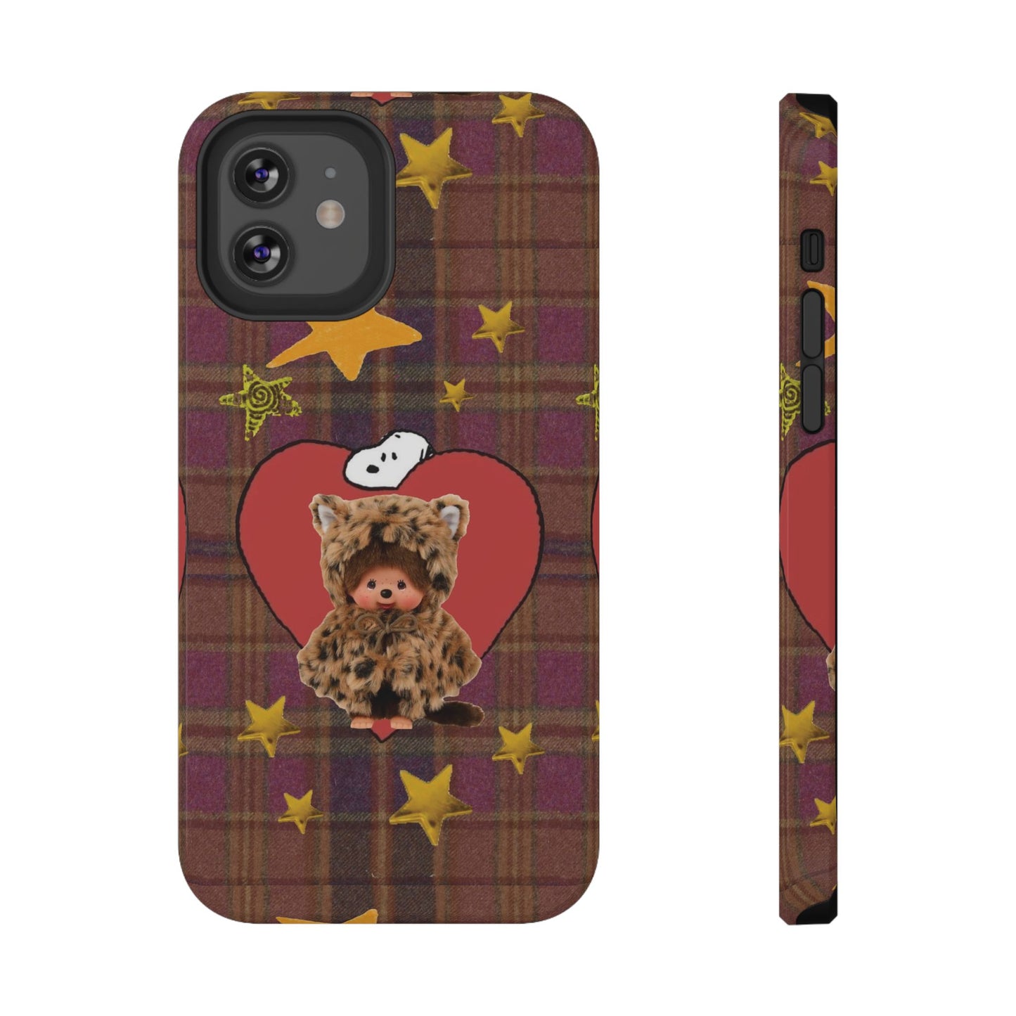 Teddy Polka Dot Monchhichi Phone Case