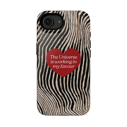 Universe Is in My Favour Phone Case — Lucky Girl Series