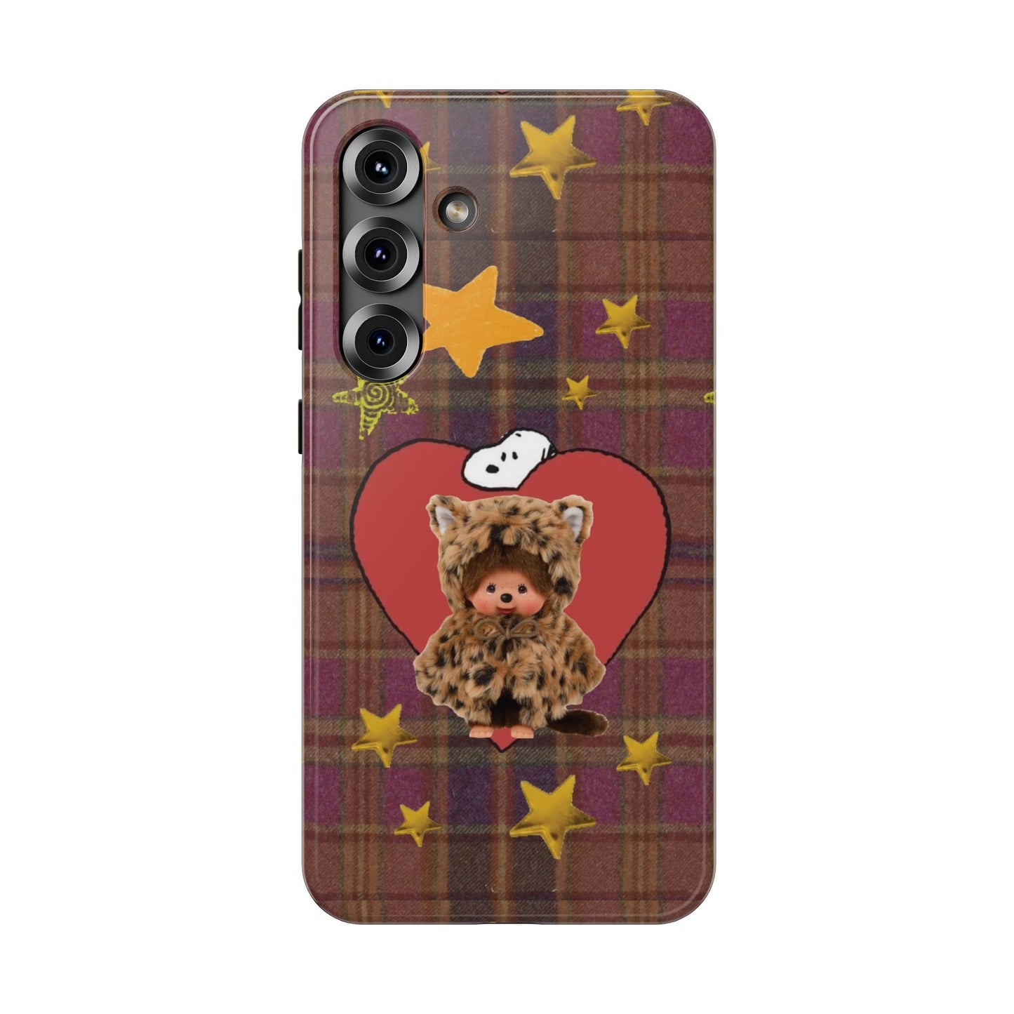 Teddy Polka Dot Monchhichi Phone Case