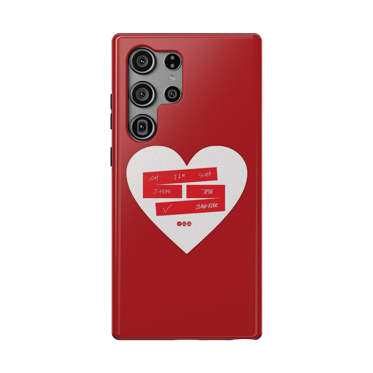 BTS Heart Signature Phone Case