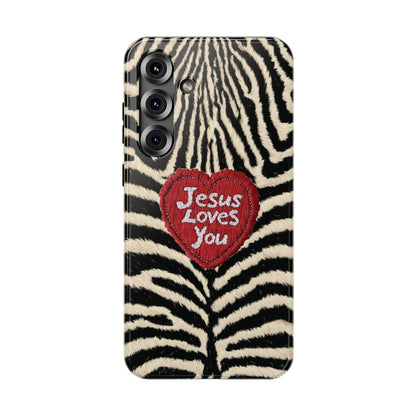 Jesus Loves You Phone Case — Lucky Girl Series