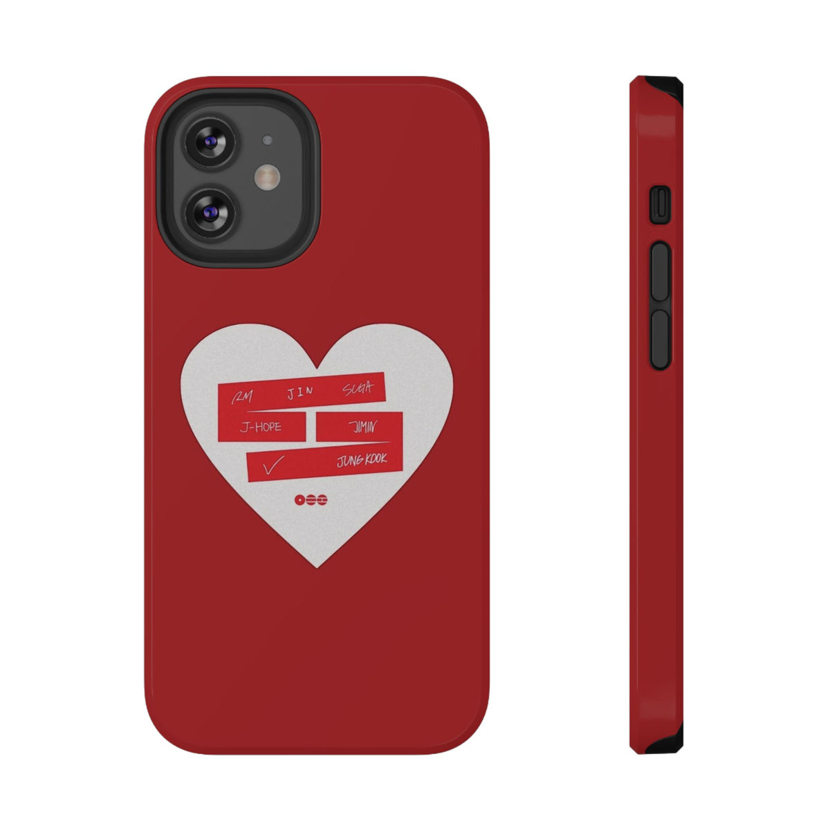 BTS Heart Signature Phone Case