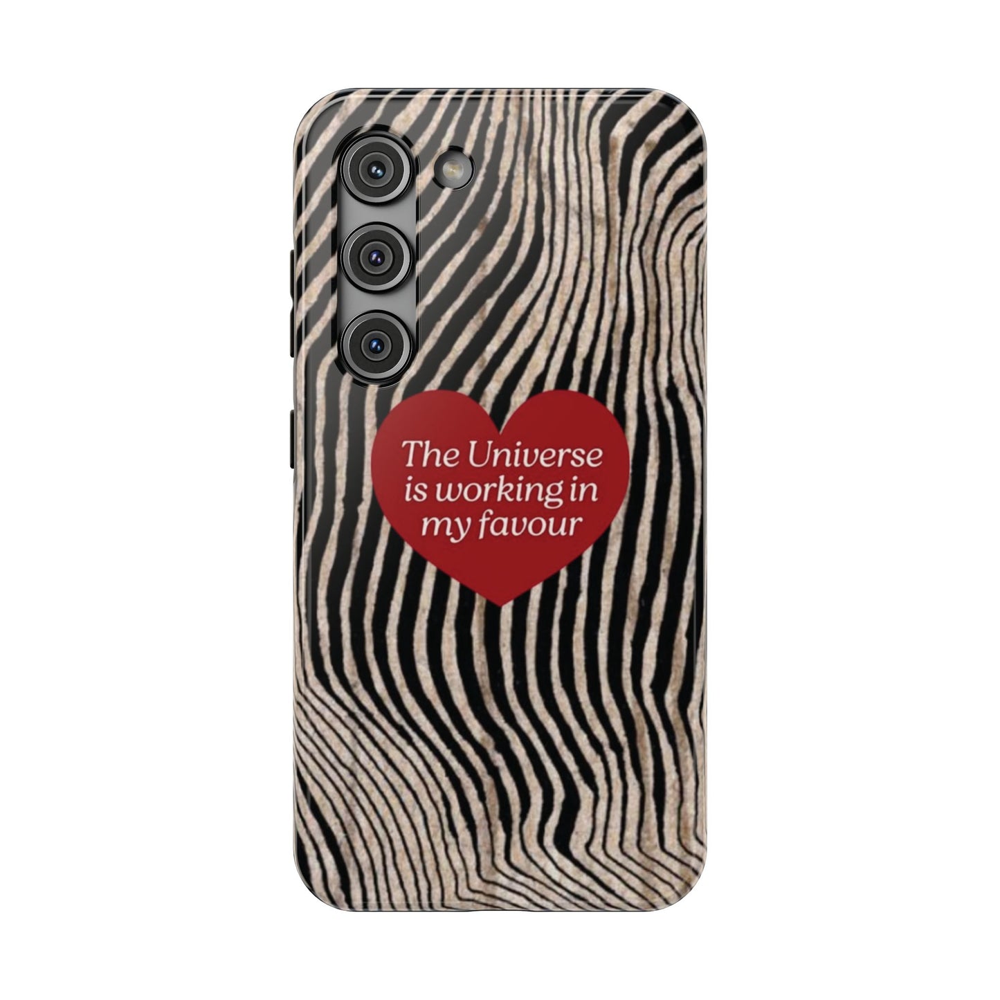 Universe Is in My Favour Phone Case — Lucky Girl Series