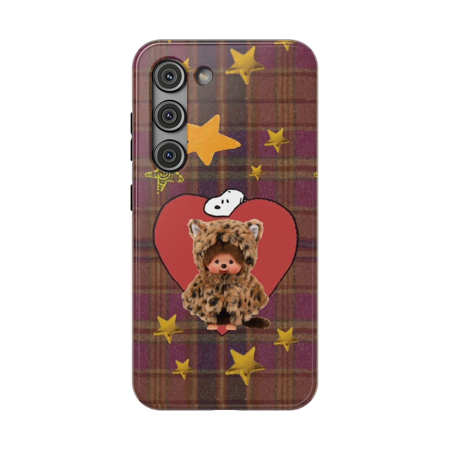 Teddy Polka Dot Monchhichi Phone Case