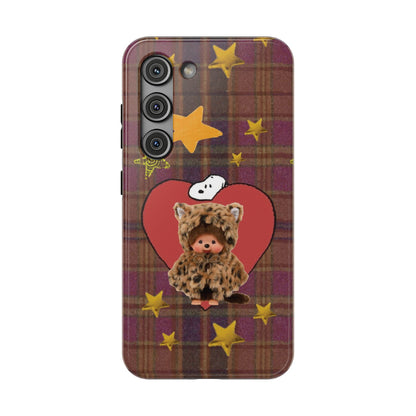 Teddy Polka Dot Monchhichi Phone Case
