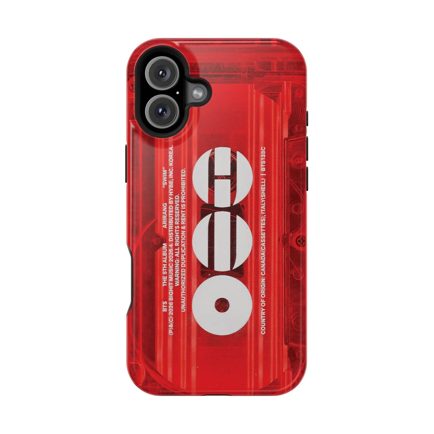 BTS Red Arirang Phone Case