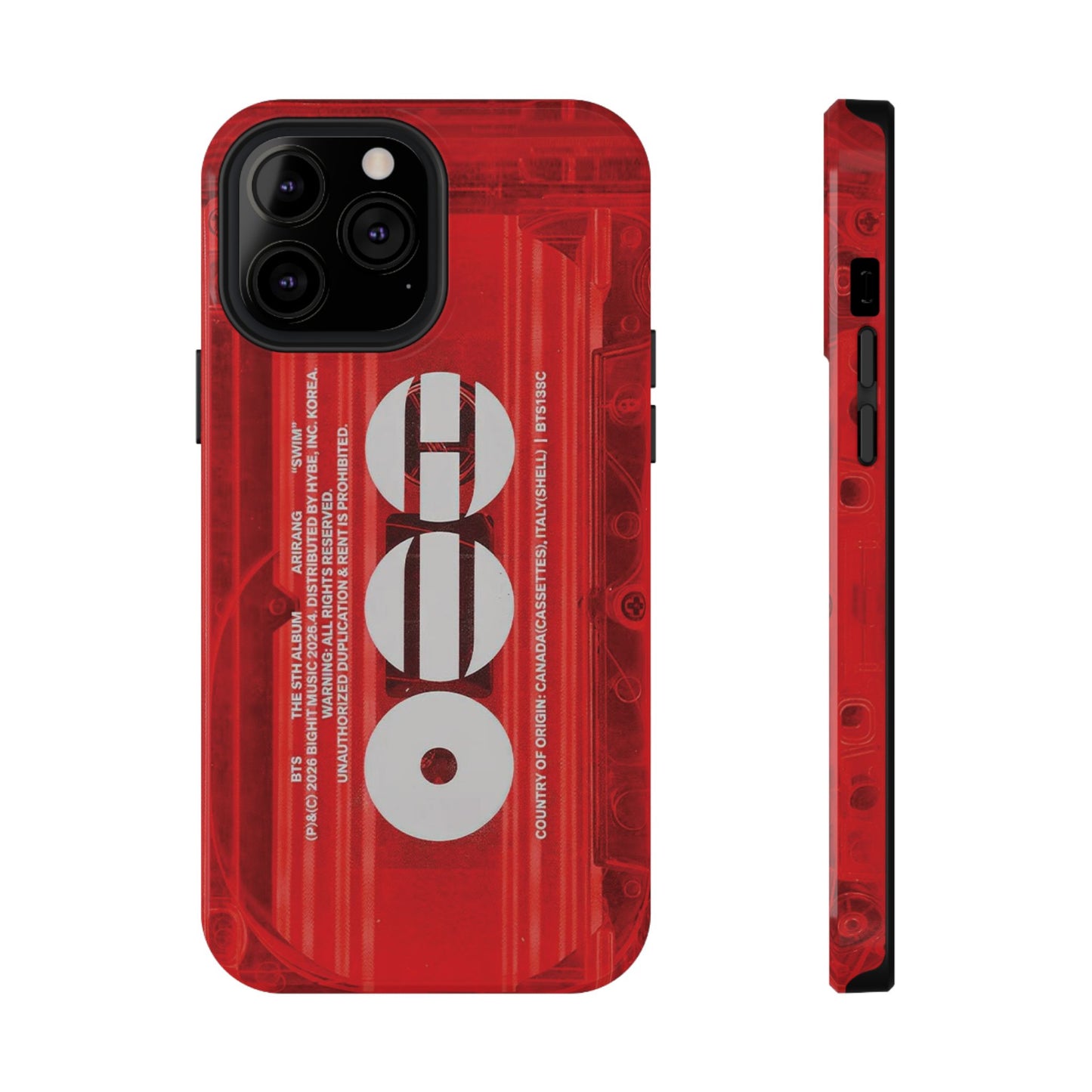 BTS Red Arirang Phone Case