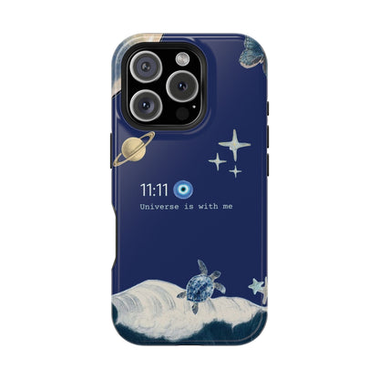 11:11 Universe With Me Phone Case —  Lucky Girl Series