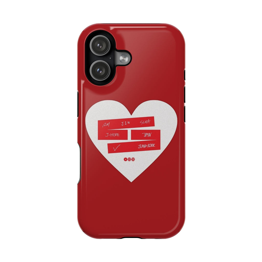 BTS Heart Signature Phone Case