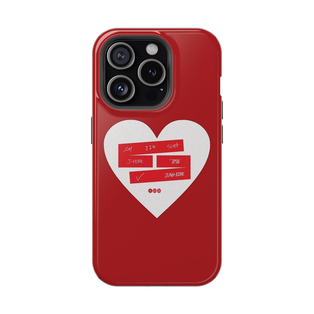 BTS Heart Signature Phone Case