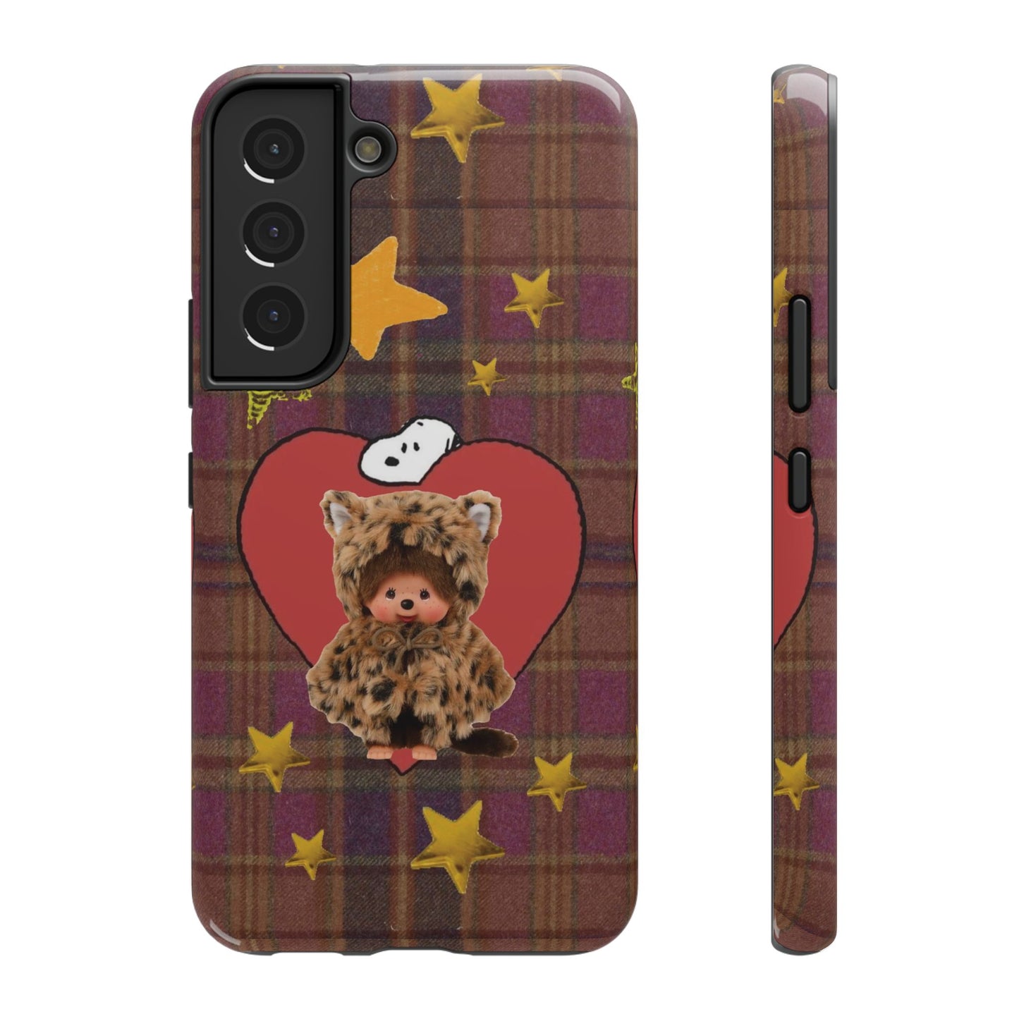 Teddy Polka Dot Monchhichi Phone Case