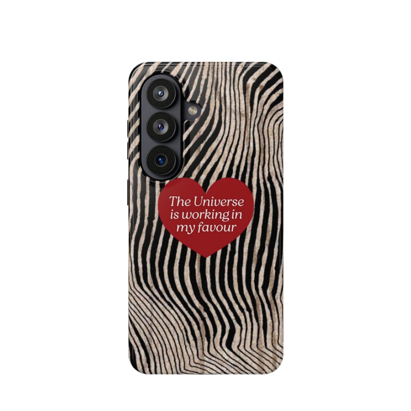 Universe Is in My Favour Phone Case — Lucky Girl Series