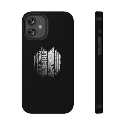 BTS Black Y2K Phone Case