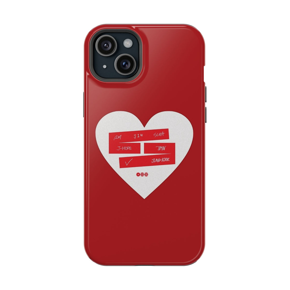 BTS Heart Signature Phone Case